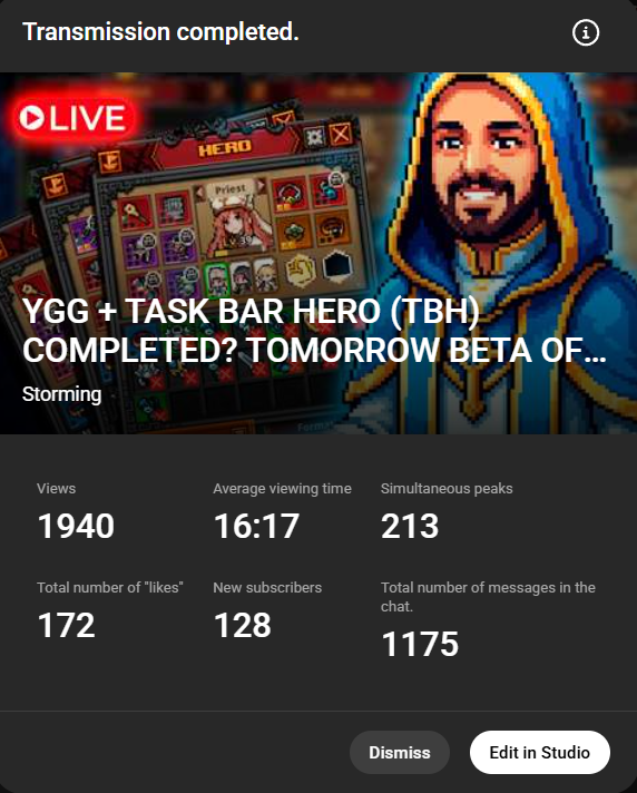 StormingWeb3's tweet photo. Never tought that youtube would be so great on streaming.

This week we are packed with YGG + Elumia + Cross Frost Kingdom Launch and MAYG!

Fully back on content. https://t.co/rvmVMFfKgS