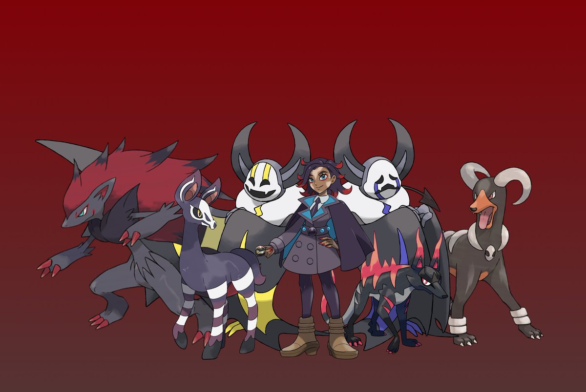 JaySurvival's tweet photo. I made more! My Gym Leaders and their Elite Teams are all done now. Some sizes were adjusted, but it's accurate!

We got Kino and her Bug Type Team.
Aksa and his Ghost Type Team.
And Rhaenyra with her Dark Type Team. https://t.co/pXojapRimY