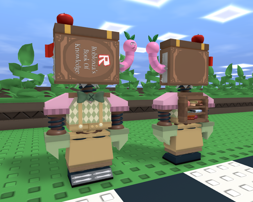 LovesickPup_'s tweet photo. #dieofdeath skin concept
Bookworm (Badware)
"Good day to you! Welcome to the Grand Library."
Cost: 818 ✪

Concepted by @/spooookaz 
Modeled by me and @samarainoobXD https://t.co/bsWSL0AQ6N