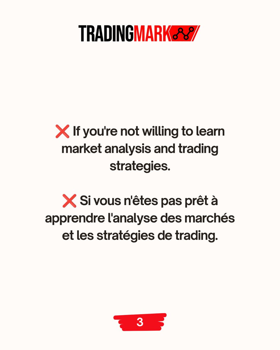 TradingMark_'s tweet photo. Thinking about jumping into the Forex market? Hold that thought. 🛑

Before you risk your hard-earned capital, you need to be honest with yourself. Forex trading is an incredible tool for financial growth, but it isn’t for everyone. https://t.co/EgaGOKQu3K
