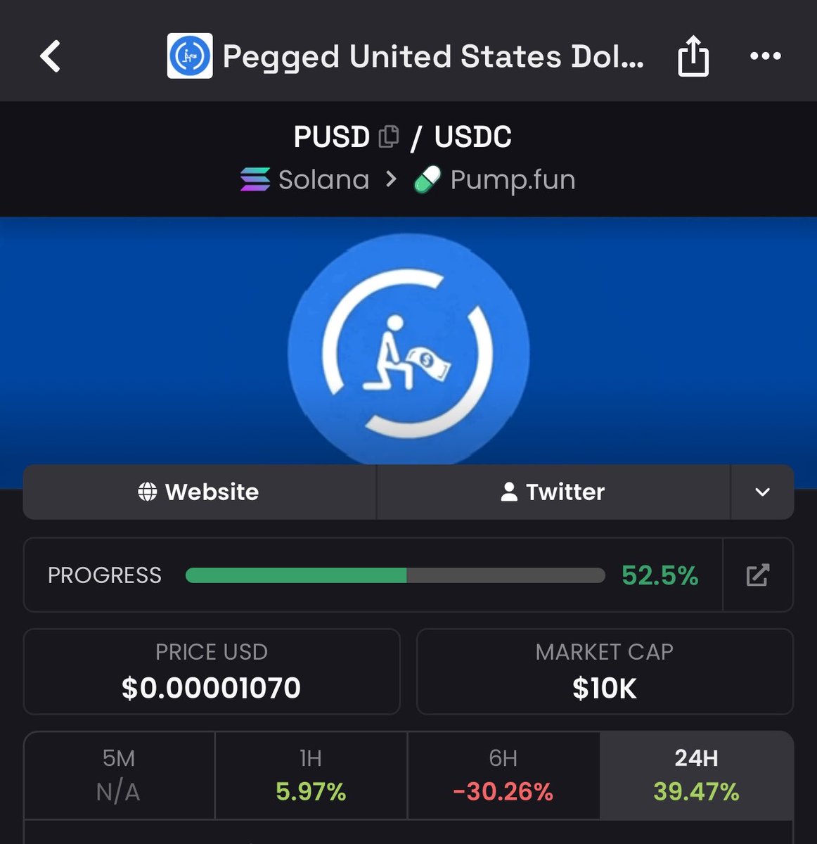 Richsnipee's tweet photo. $PUSD

J4zQdwgyXq8PJwaK9MGyjyK2Zyigg36KVRuU6Qe5Bas8

One of my conviction play.
DYOR. https://t.co/uh9hEJCXxW
