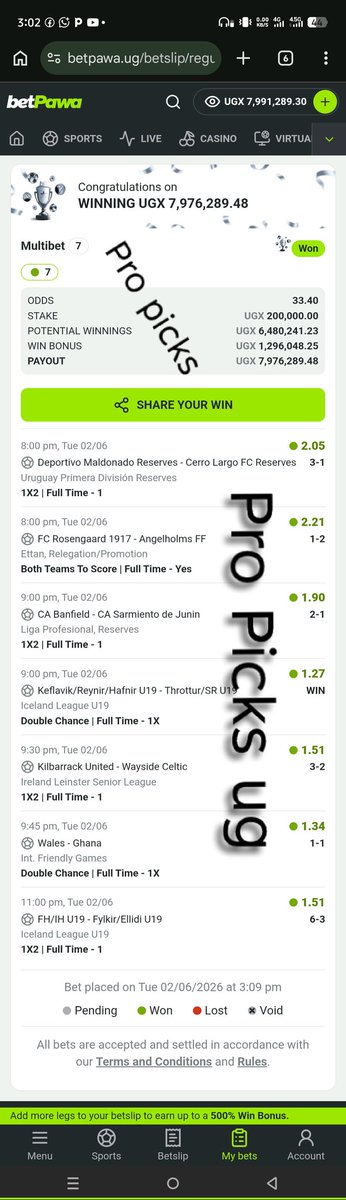 propicksug's tweet photo. Booomm🔥
Congratulations to you all winners 🎊🎊🎊
Odd 33won✅✅✅
And we must win again today 💯

Don't dare miss money 💷
WhatsApp 0793762188 or 0730297727. https://t.co/sldpgsoOJS