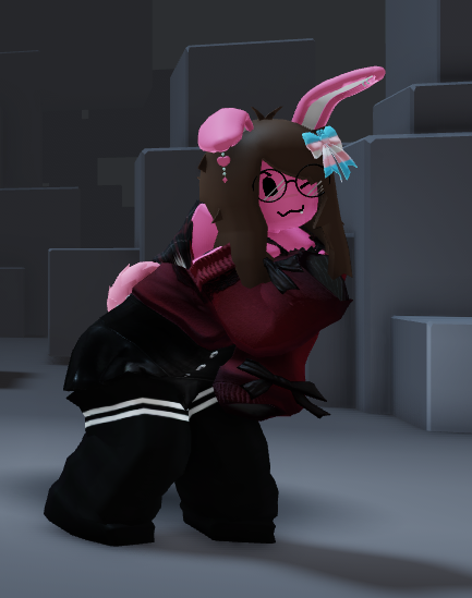 PixelatedEngie's tweet photo. for pride month i made my roblox avatar really gay and awesome https://t.co/jl8aZq7VmY