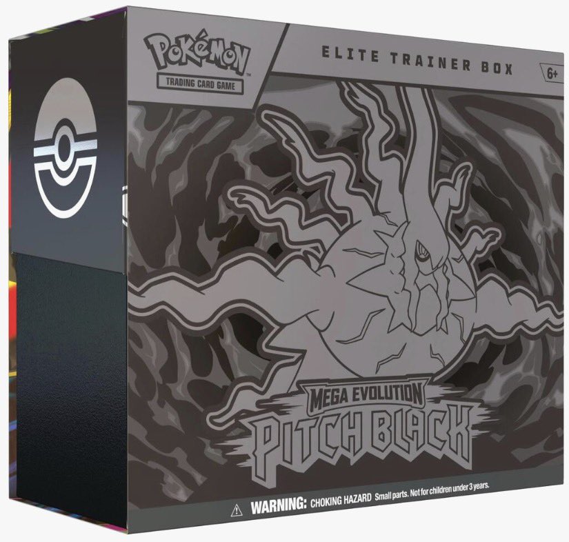 PokemonDealsX's tweet photo. Pitch Black Elite Trainer Box is loaded and pre orders may drop soon.

➡️Early link: https://t.co/BhoRdXVd6a

With Target dropping recently, we’ve adjusted the guide, and checkout tips to help secure Pokemon drops.

⚡️Read the guide and get instantly notified of Pokemon drops and restocks: https://t.co/eJg2VqpbYC