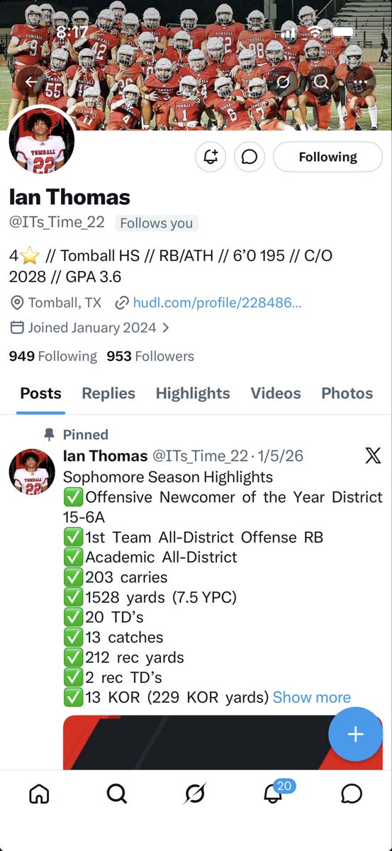 I_Thomas22's tweet photo. My old account got hacked and I can no longer access! This is my NEW account….I would appreciate if you would follow this account and unfollow the old one. https://t.co/G5t2yrurn4