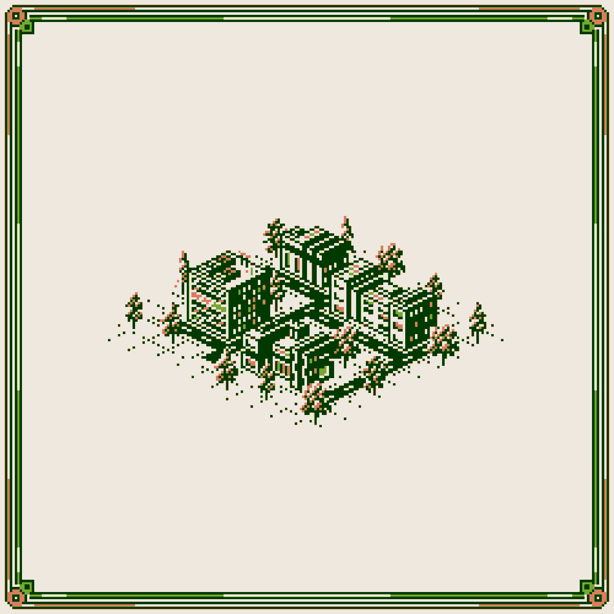 greenisginger's tweet photo. strolling around this little town.

#pixelart #ドット絵 https://t.co/JIgiow0Liq