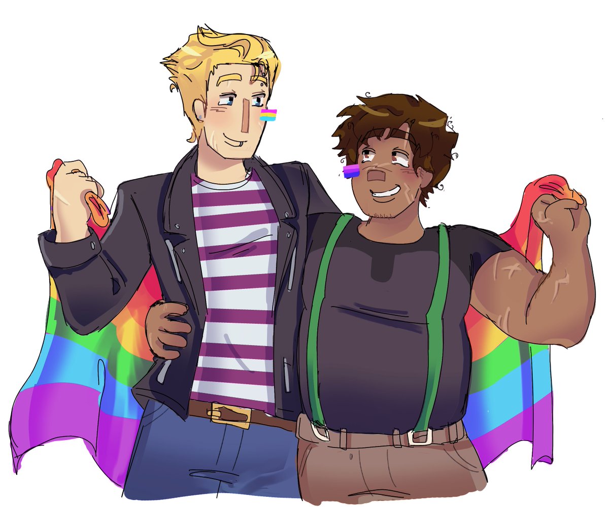 __02Zander02__'s tweet photo. Happy pride month<3 #minecraftstorymode #mcsm #jesskas #pridemonth https://t.co/MAGTb0rUn7