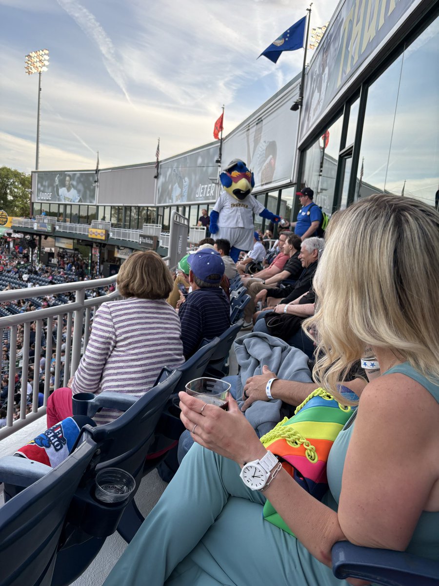 ootpbaseball's tweet photo. Proud to be attending Opening Day with our longtime partners the @TrentonThunder ! Congratulations and here’s to an amazing 2026! https://t.co/bxexfPS6AZ