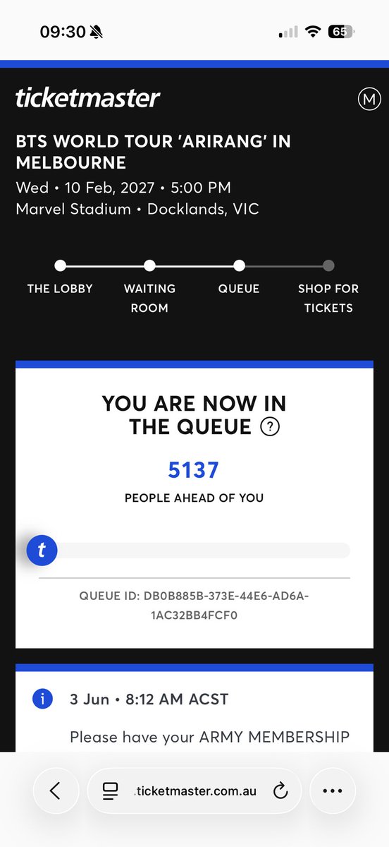 yvsmyg's tweet photo. i would like to thank not only god but jesus for this queue number https://t.co/wcTKNCFSHj