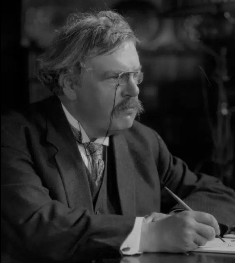 CatholicFQ's tweet photo. “The whole secret of mysticism is this: that man can understand everything by the help of something he cannot understand.” 

― G.K. Chesterton https://t.co/lmqbuJ0OZ1