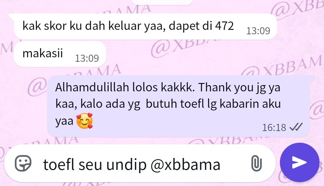 xbbama's tweet photo. skor masih amannn walaupun ada miskom dibagian essay listening 🫶 #toeflxbbama https://t.co/OHTMVy44g2