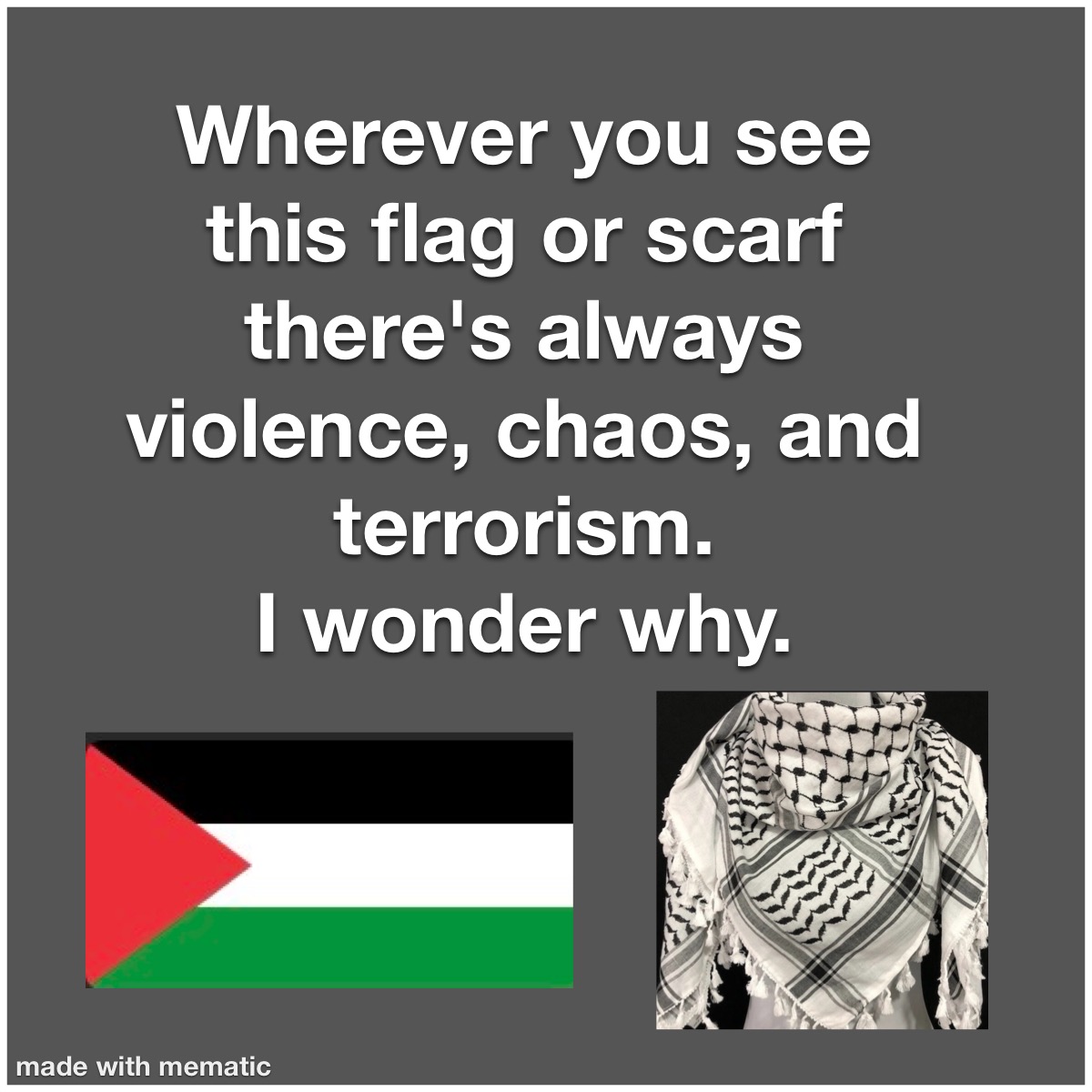 jtomka's tweet photo. @AnaKasparian Ana, why should that woman be allowed to wear a terrorist scarf to work? https://t.co/Al5fAUKtXz