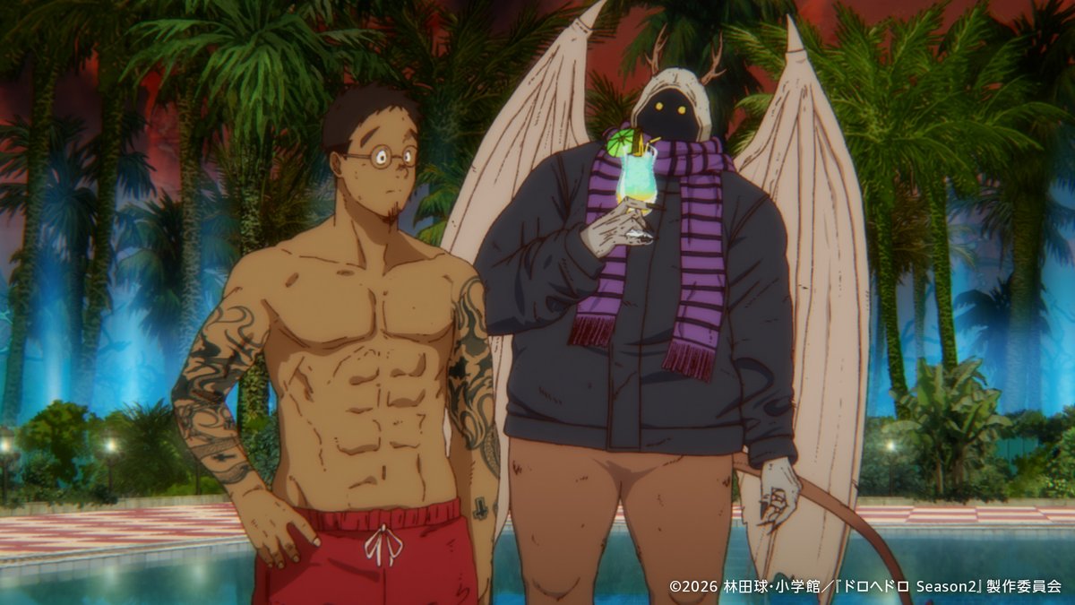 PrimeVideoAnime's tweet photo. ドロヘドロの魅力は、関係性にあり！  

幼馴染、夫婦、パートナー、大切な友人！ 
皆さんはどの関係性が好きですか？ 

Season3の製作も決定し、大盛り上がりのアニメ『ドロヘドロ Season2』は、 
プライムビデオで見放題配信中！ https://t.co/icpWicHBdl
