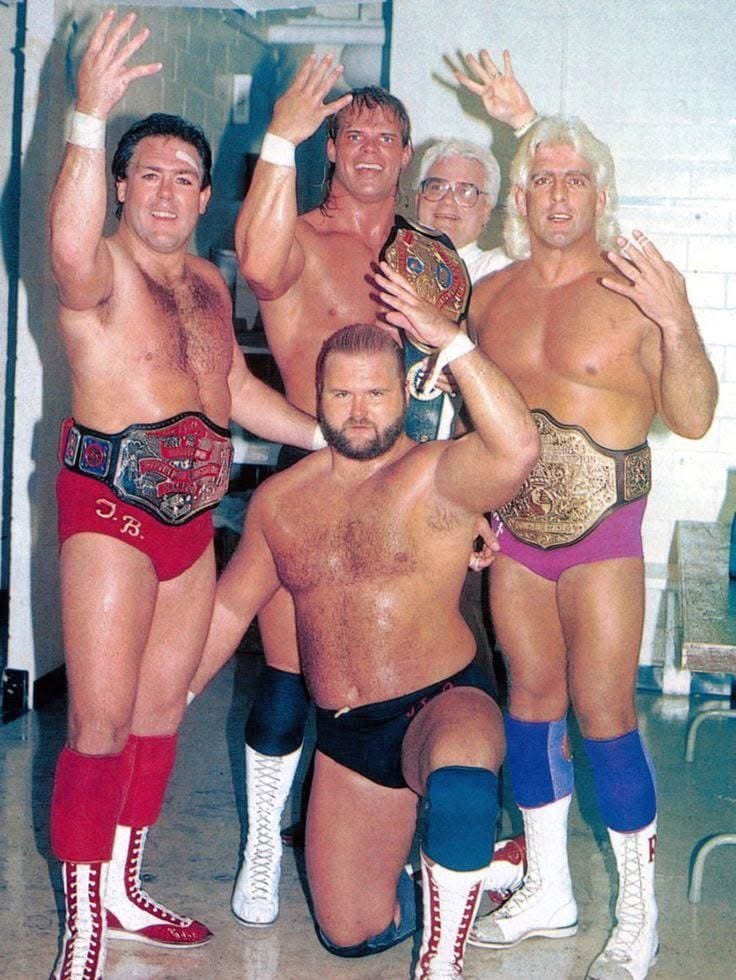 TheArnShow's tweet photo. Sending happy birthday wishes to @GenuineLexLuger! https://t.co/lODF4BoW1F