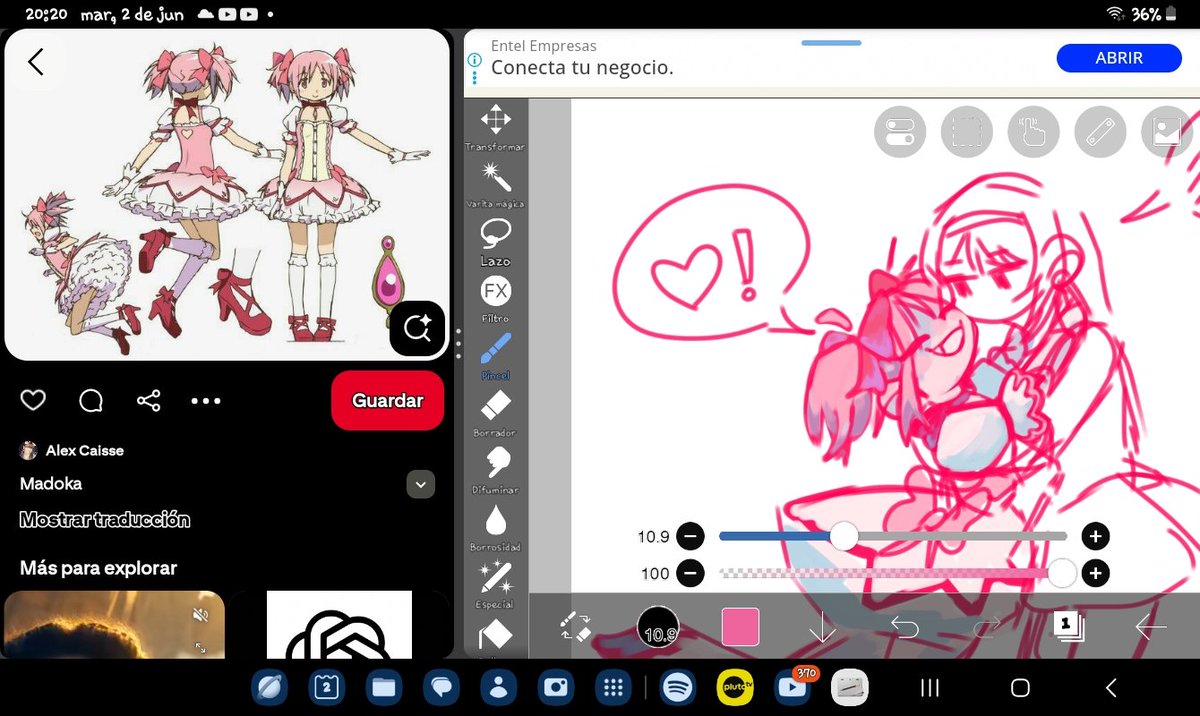 Zatch_Clown's tweet photo. In process ♡ https://t.co/pYlqTyfBFc