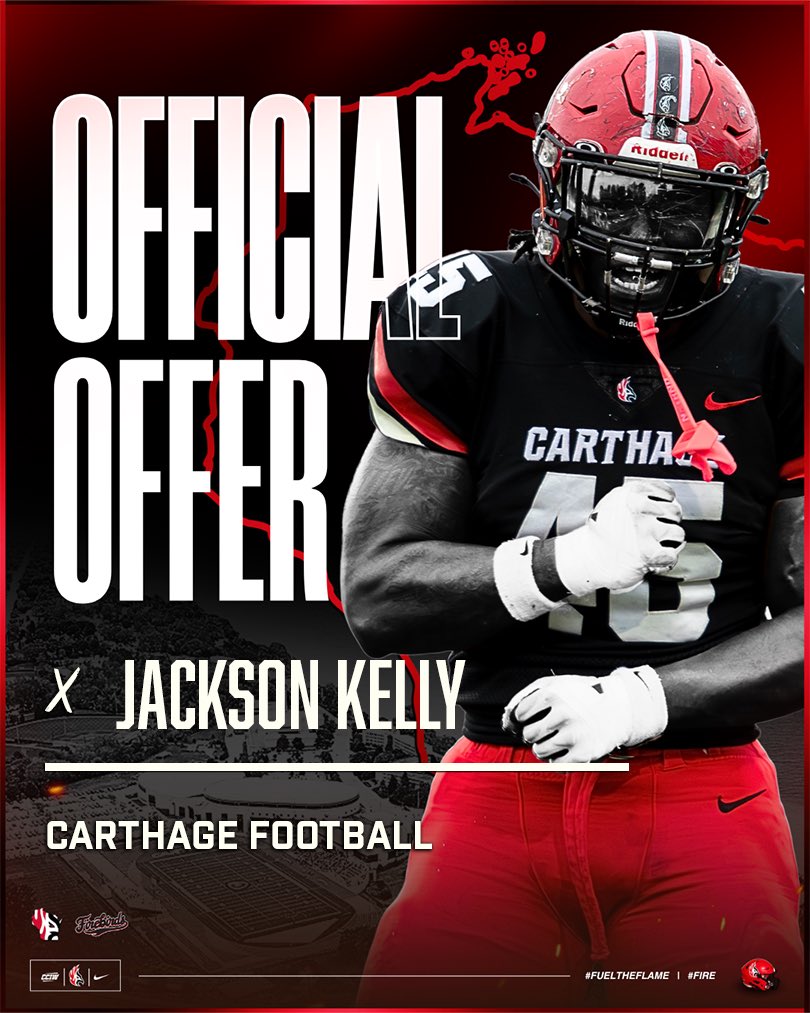 JacksonRKelly's tweet photo. After a great conversation with @OLine_TEK, I’m blessed to receive my first offer to play football at @Firebirds_FB . Thank you for the opportunity!

@CoachPopino @claney101 @DCHS_Football14 @DivineChildAthl @CoachMoore1001 @statechampsmich @Optimus_Barbell @ScottDickey7 https://t.co/kV15Lr7IhM
