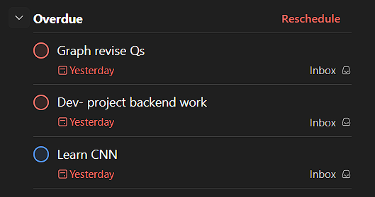 codexharshit's tweet photo. Today's log
3/6 done
(will cover yesterday's rem.. tasks today) https://t.co/9Q1vrcNy09