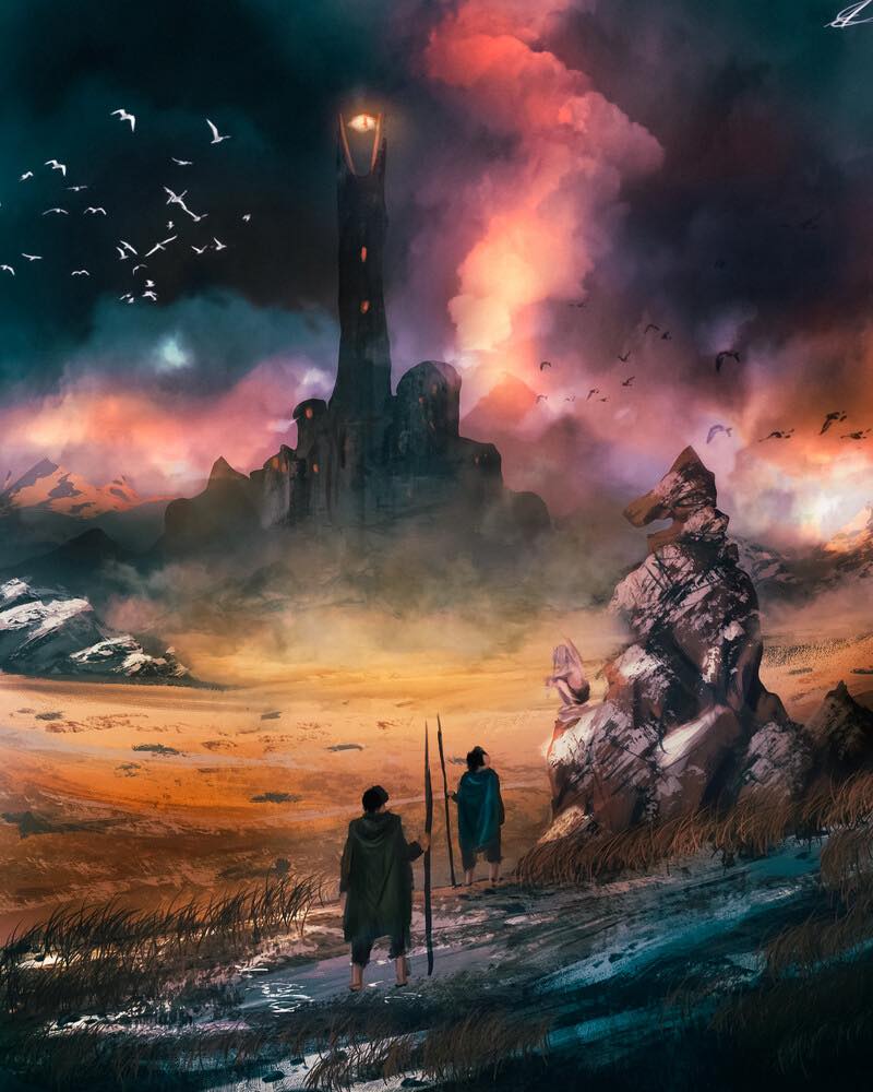 BeautyOfArda's tweet photo. Sam &amp; Frodo in Mordor
🎨 Anthony Catillaz https://t.co/X2aIASBvg7