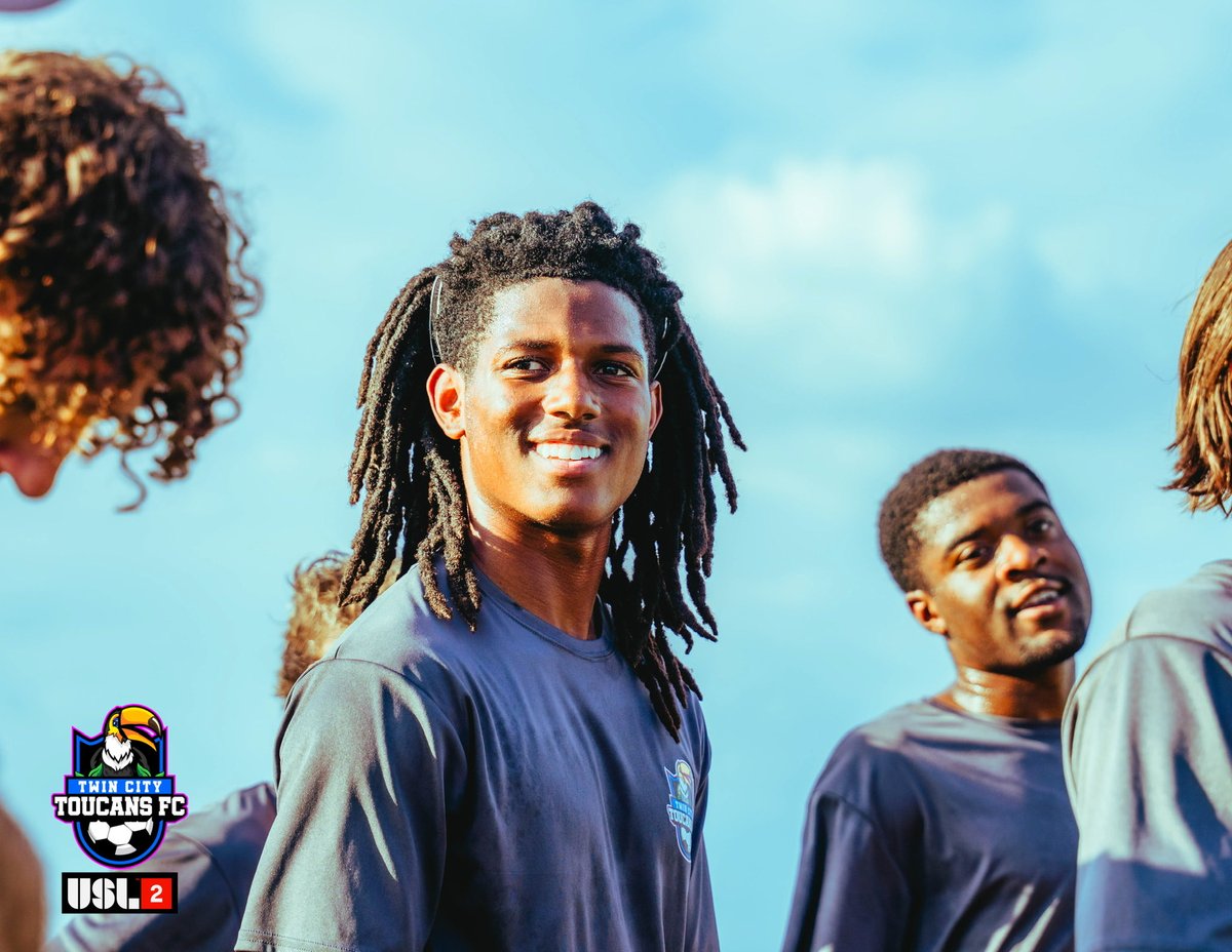 ToucansFC's tweet photo. Saturday was all smiles 😊 

📸 Cash Deleon 

#TwinCityToucans #USL2 #Bryan #CollegeStation #soccer https://t.co/WsVF0AOob2