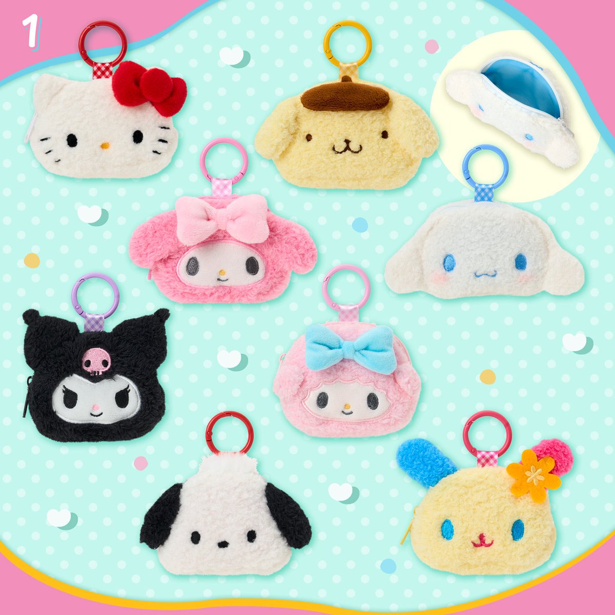 japancapsuletoy's tweet photo. 【サンリオ ぬいぐるみ雑貨】 
本日10時発売のグッズ。
https://t.co/kNfFr9ikcb #pr https://t.co/WWyPdOsj48