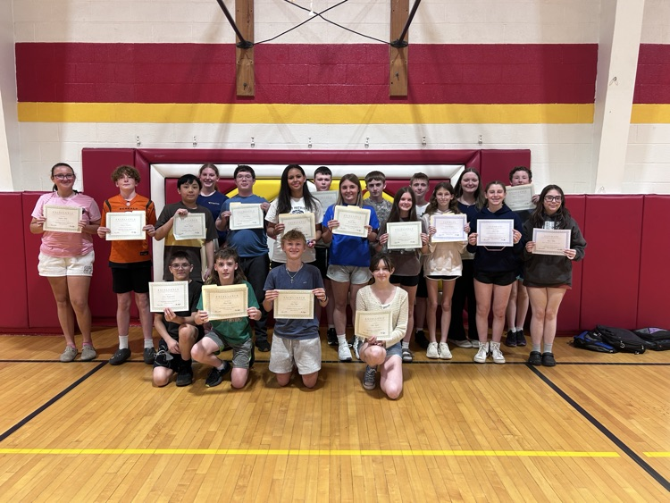 edison_middle's tweet photo. 7th grade end of year awards.  Congrats!🔴🟡💯 https://t.co/aCH7h31VEO