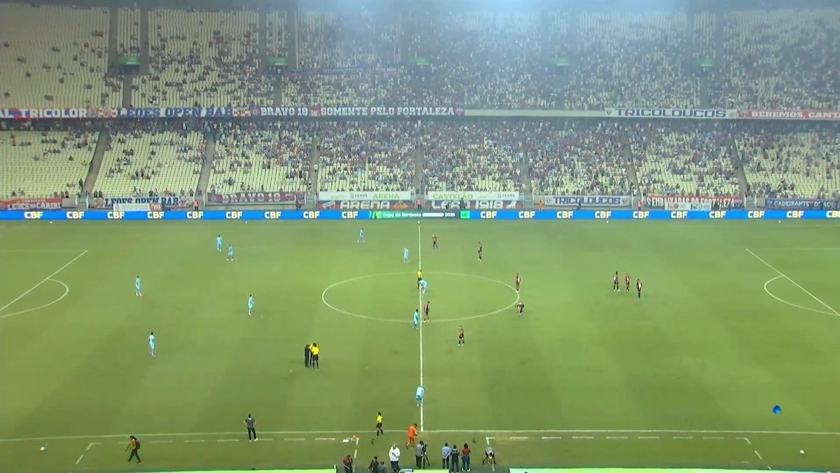 sportboomers's tweet photo. É triste saber que a gente perdeu a vaga na final pra isso aqui, uma torcida que não valoriza nem apoia o time da cidade, o estádio vazio em plena final se fosse jogo do Flamengo tava lotado https://t.co/XpaEJaX98j