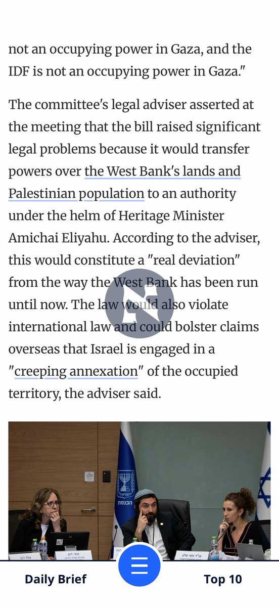 infinite_jaz's tweet photo. Netanyahu reportedly killed the bill that would’ve put WB and Gaza archaeology sites under Israeli civilian authority. The mainstream Israeli archaeology community aggressively campaigned against it out of fear of international boycotts. Makes ya think! Read more in qt’d story. https://t.co/jtlu6gj2fb