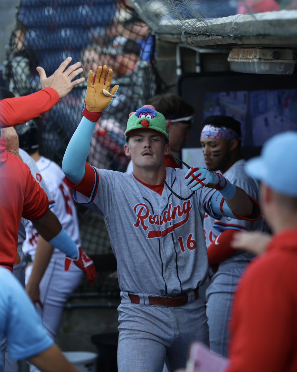 ReadingFightins's tweet photo. Got the trip started with a dub ☑️
#GoFightins https://t.co/v4XDEZR19W