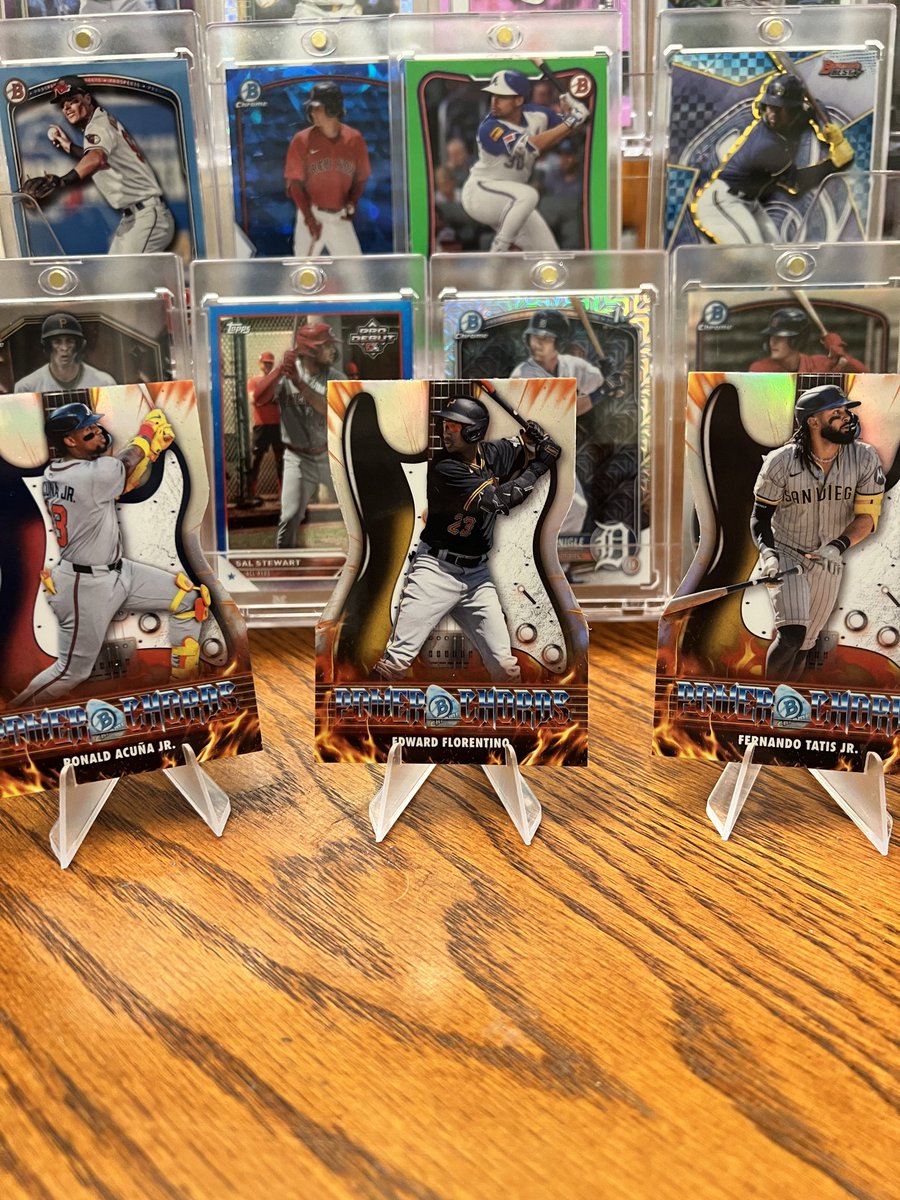 CardCollectorSP's tweet photo. Power Chords…I feel these are the more rare inserts… https://t.co/y99IK1KmS3