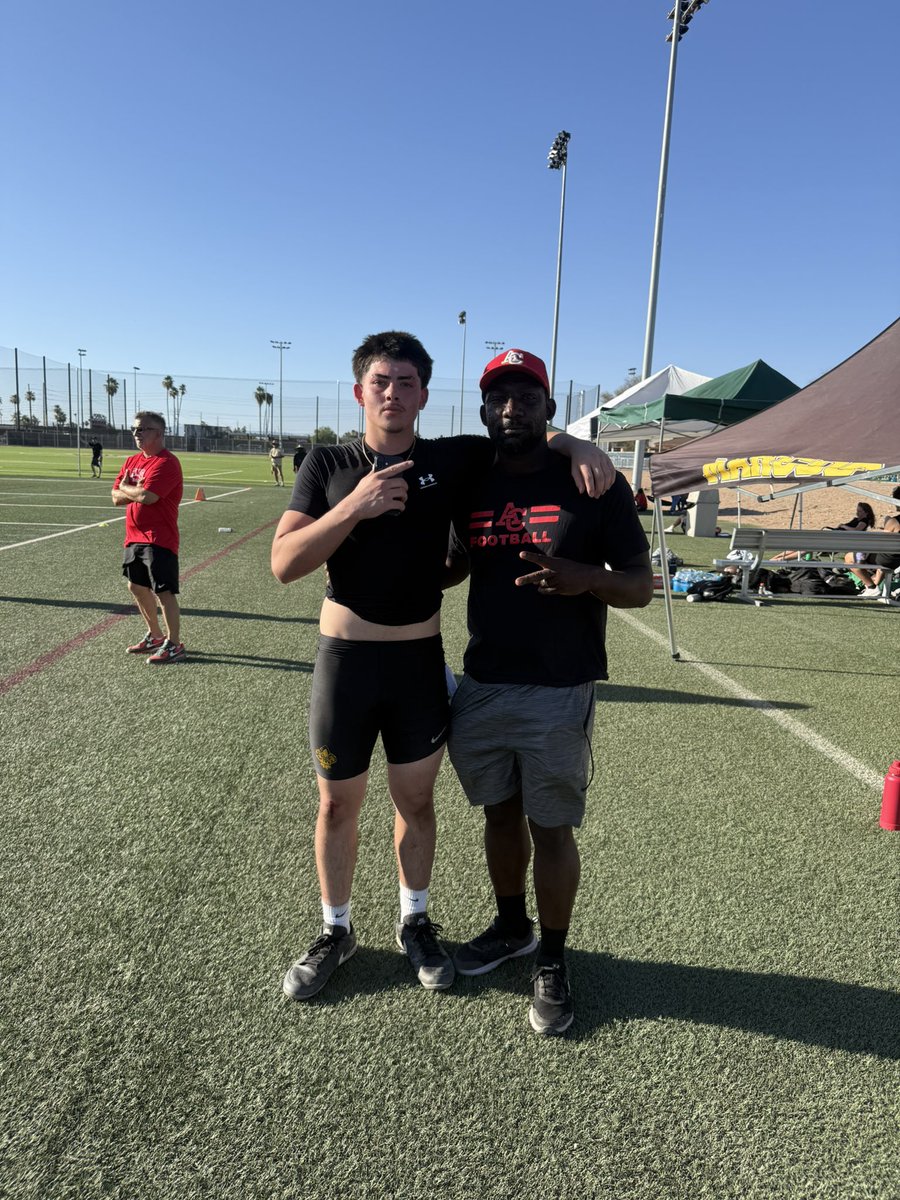 Christian_G2027's tweet photo. After a talk with @coach_sallen I am honored and more than blessed to receive my 3rd offer from @firestormfb 

@Coach_Figueroa @CoachKeeseanCox @JUSTCHILLY @gridironarizona #NextLevelPadres #AGTG https://t.co/JLbJUgxXRC