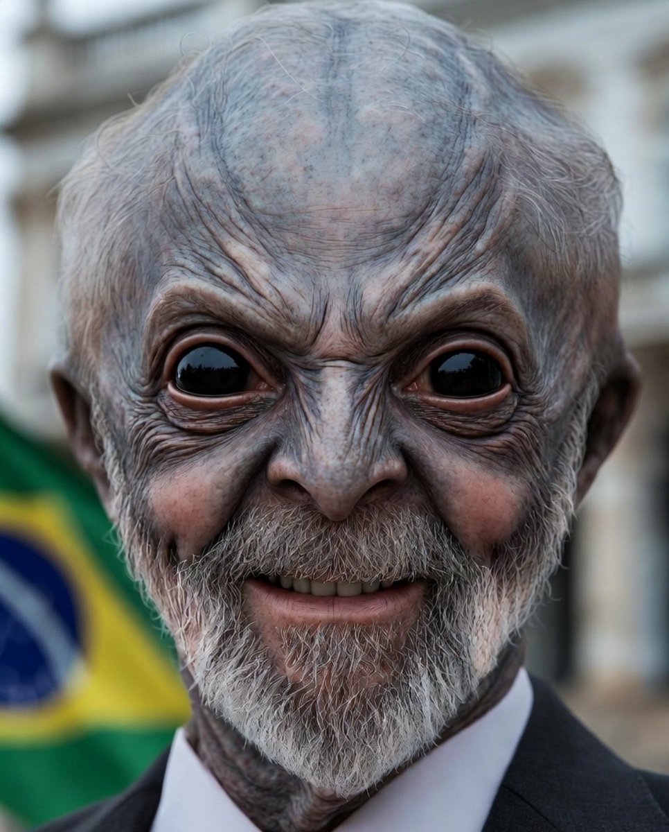 JoaquinTeixeira's tweet photo. ⚠️ DECIFRADO: Esse Alienígena costuma aparecer em ano eleitoral prometendo pikanha e cerveja para o povo brasileiro. Ele possui 4 dedos, e é da constelação de Roubo Maior. https://t.co/rbYqXVLOty