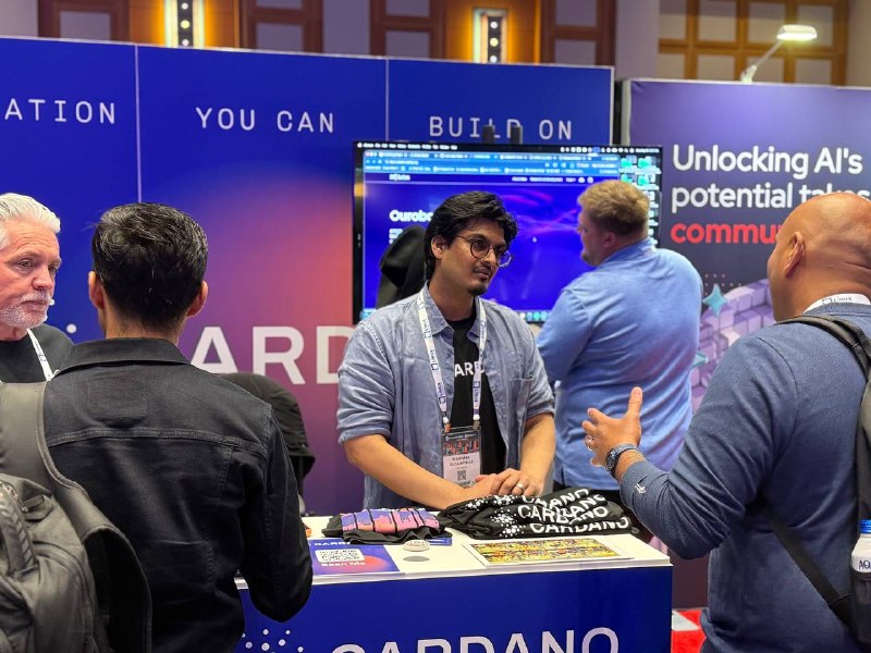 gimbalabs's tweet photo. @gimbalabs was proud to be represented at @linuxfoundation Open Source Summit North America by our Lead Educator and Facilitator Harsha Gullapalli @HarshaGulla, sharing perspectives from years of building technical education and developer onboarding pathways within the Cardano ecosystem.

The event created space for meaningful conversations with developers and open-source leaders from around the world, opening the door to new ideas, collaborations, and opportunities to connect broader open-source communities with the work happening across Cardano.

We're grateful to be part of a global conversation about how we make contribution, learning, and participation more accessible to everyone.

A special thank you to @IntersectMBO and the @Cardano_CF for supporting this initiative and helping create opportunities for the Cardano ecosystem to engage with the broader developer community. And congratulations to @Tmacqt87 for leading the way and move this initiative forward.