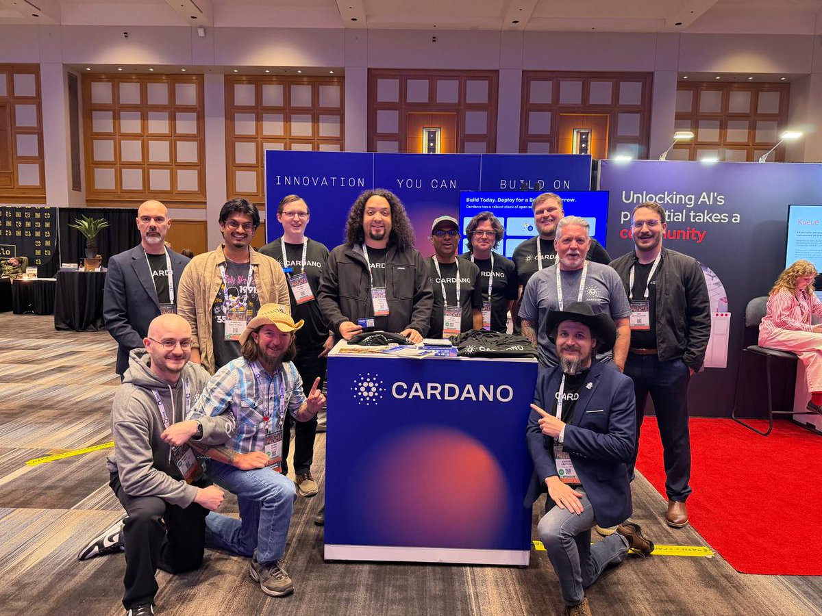 gimbalabs's tweet photo. @gimbalabs was proud to be represented at @linuxfoundation Open Source Summit North America by our Lead Educator and Facilitator Harsha Gullapalli @HarshaGulla, sharing perspectives from years of building technical education and developer onboarding pathways within the Cardano ecosystem.

The event created space for meaningful conversations with developers and open-source leaders from around the world, opening the door to new ideas, collaborations, and opportunities to connect broader open-source communities with the work happening across Cardano.

We're grateful to be part of a global conversation about how we make contribution, learning, and participation more accessible to everyone.

A special thank you to @IntersectMBO and the @Cardano_CF for supporting this initiative and helping create opportunities for the Cardano ecosystem to engage with the broader developer community. And congratulations to @Tmacqt87 for leading the way and move this initiative forward.