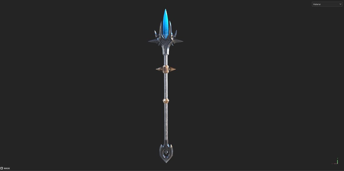 Zortheus_'s tweet photo. Remembered my twitter password😅 Here are two weapons I modelled/textured this week 📷 #Roblox #RobloxDev #RobloxDevs #Blender https://t.co/MJuIIWfuuh