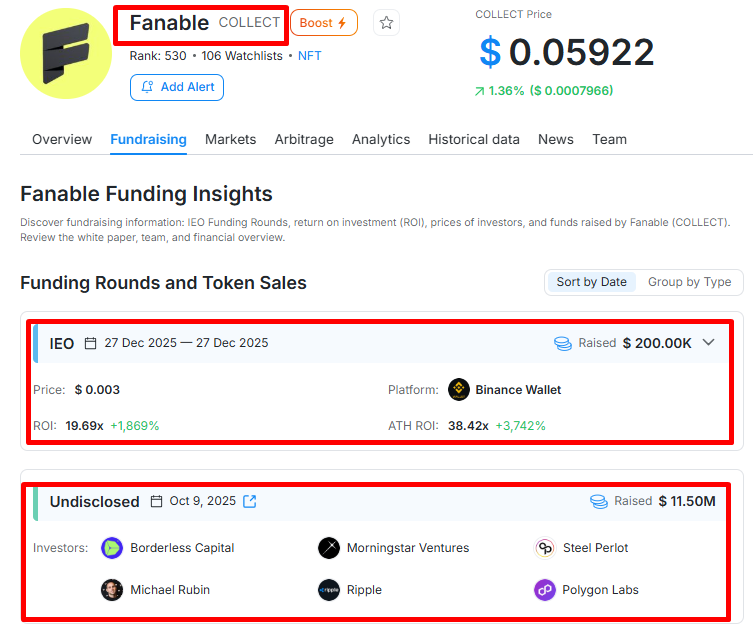 NaeViChaeTae's tweet photo. $COLLECT hiện có giá 0,059$:
MC 31M$ FDV 177M$
FDV > MC ~ 5.5 lần.
17.9% cung lưu hành.
82% token vẫn chưa unlock (không có vesting??).
Binance ALpha TGE ĐỘC quyền (DYOR)
Câu hỏi quan trọng nhất:
Ai đang nắm phần 82% còn lại?
Có 6 quỹ đầu tư, bảo nhau khá dễ!
Đó mới là thứ quyết định giá, chứ không phải chart.
Em đã Long + Spot và đang Âm rất nhiều 😂
#Collect #crypto