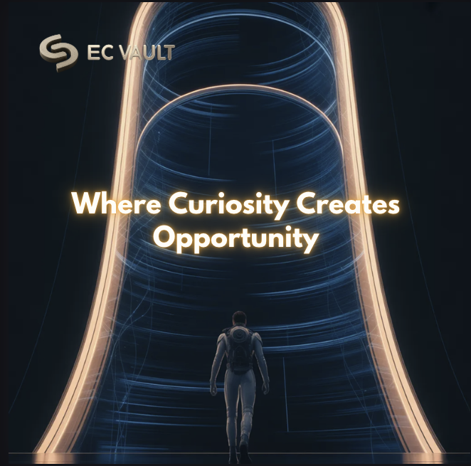ECVault's tweet photo. Every major industry begins with a question. Progress starts when curiosity meets action, research meets execution, and ideas evolve into something greater. 

#ECVault #Web25 #Innovation https://t.co/LEVBF1OgqX