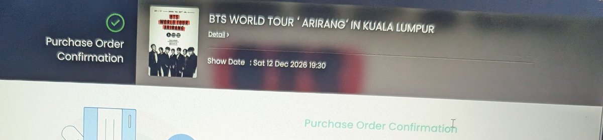 Heartman Jin⁷ 💜❤️ SEEING BTS in KL💜 tweet media
