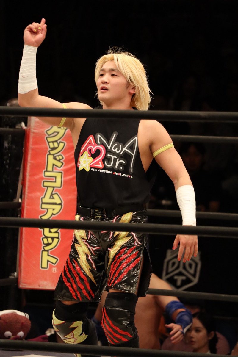 nh_53's tweet photo. 2026.5.31 後楽園ホール
肩と胸パンパン!
#ddtpro #KINGofDDT #須見和馬 https://t.co/TvVLElBG1a