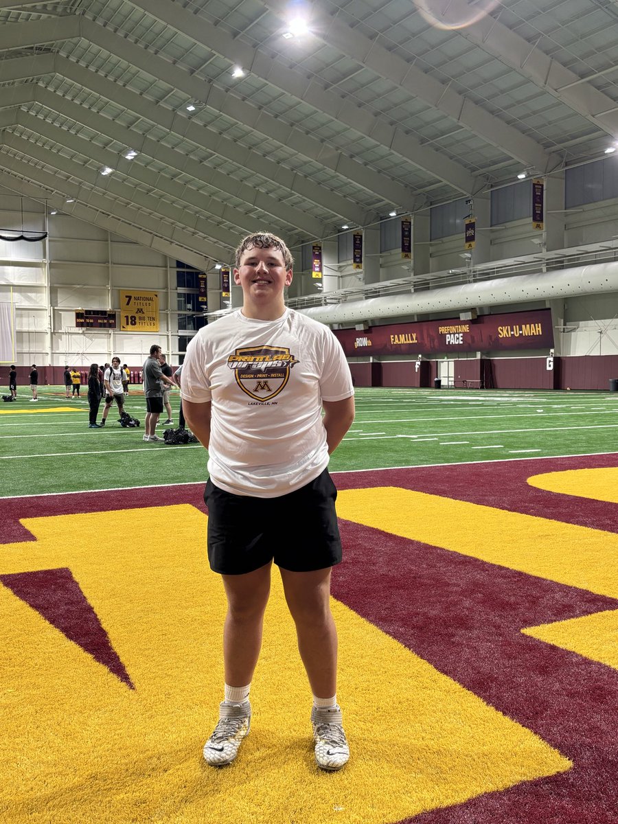 MatthewBabatz's tweet photo. Thanks @GopherFootball coaches and staff for the great camp and helping me improve! 
@Callybrian @Coach_Fleck @GoBisonFootball @CoachLitterer https://t.co/FxiUzuoaF7