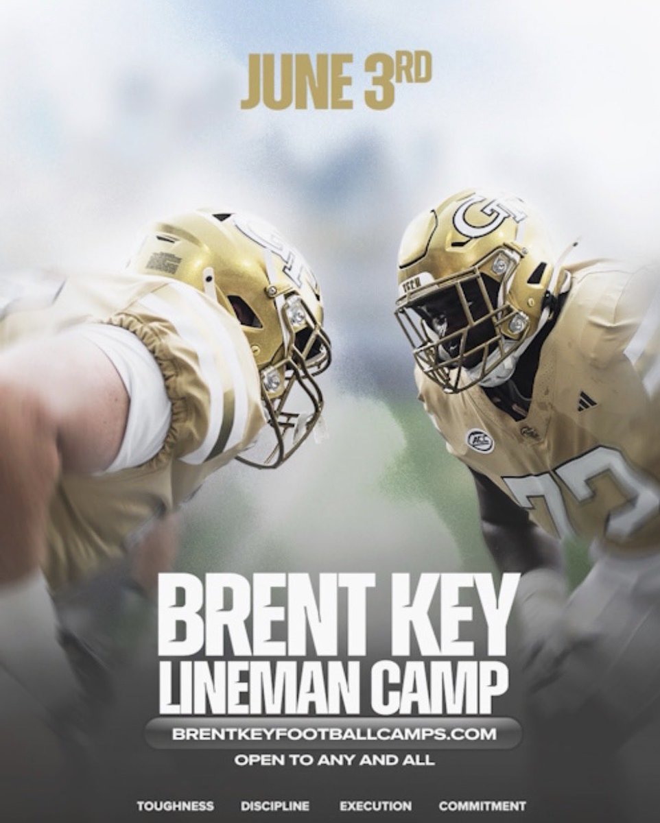 NateLinkII's tweet photo. Excited to showcase my talents tomorrow June 3rd at the Georgia Tech Brent Key lineman specific camp! Looking forward to competing and learning from a world class staff! @GTFootball @CoachBrentKeyGT @coachmogridge @MiltonEagles_FB @CoachBenReaves @OCCoachJack @CoachRubino88 @coach_minton
@CodyBellaire @BrianDohn247 @SportPrepX @ChadSimmons_ @SteveWiltfNO3 @Andrew_Ivins @HayesFaucet3 @CharlesPower @adamgorney @samspiegs @TomLoy247 @TheUCReport @Velocity_JM @Velocity_FB @Velocity_LS