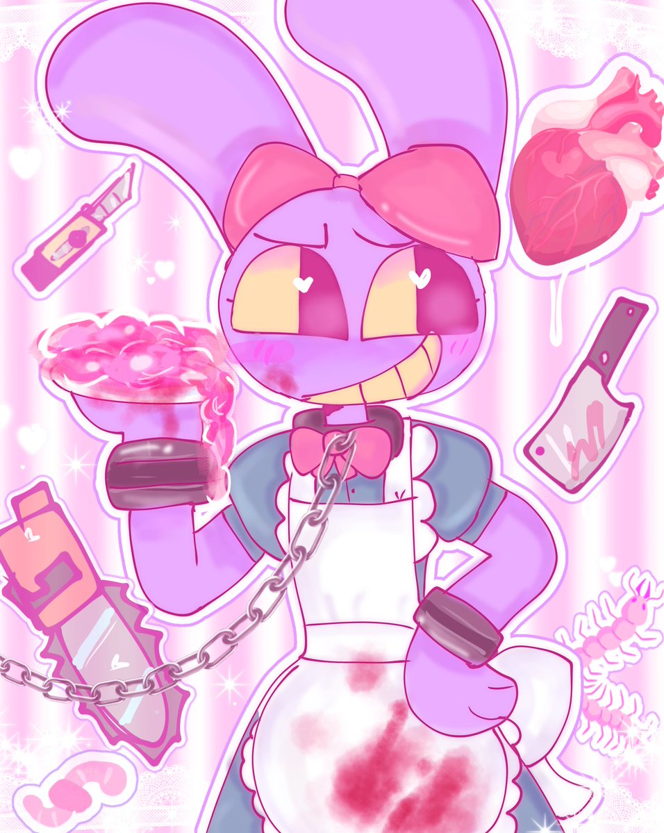 blowf1y's tweet photo. 💖 Jax-Chan! (˶ˆᗜˆ˵)💕🐰#jax https://t.co/AsXp8FPYk6