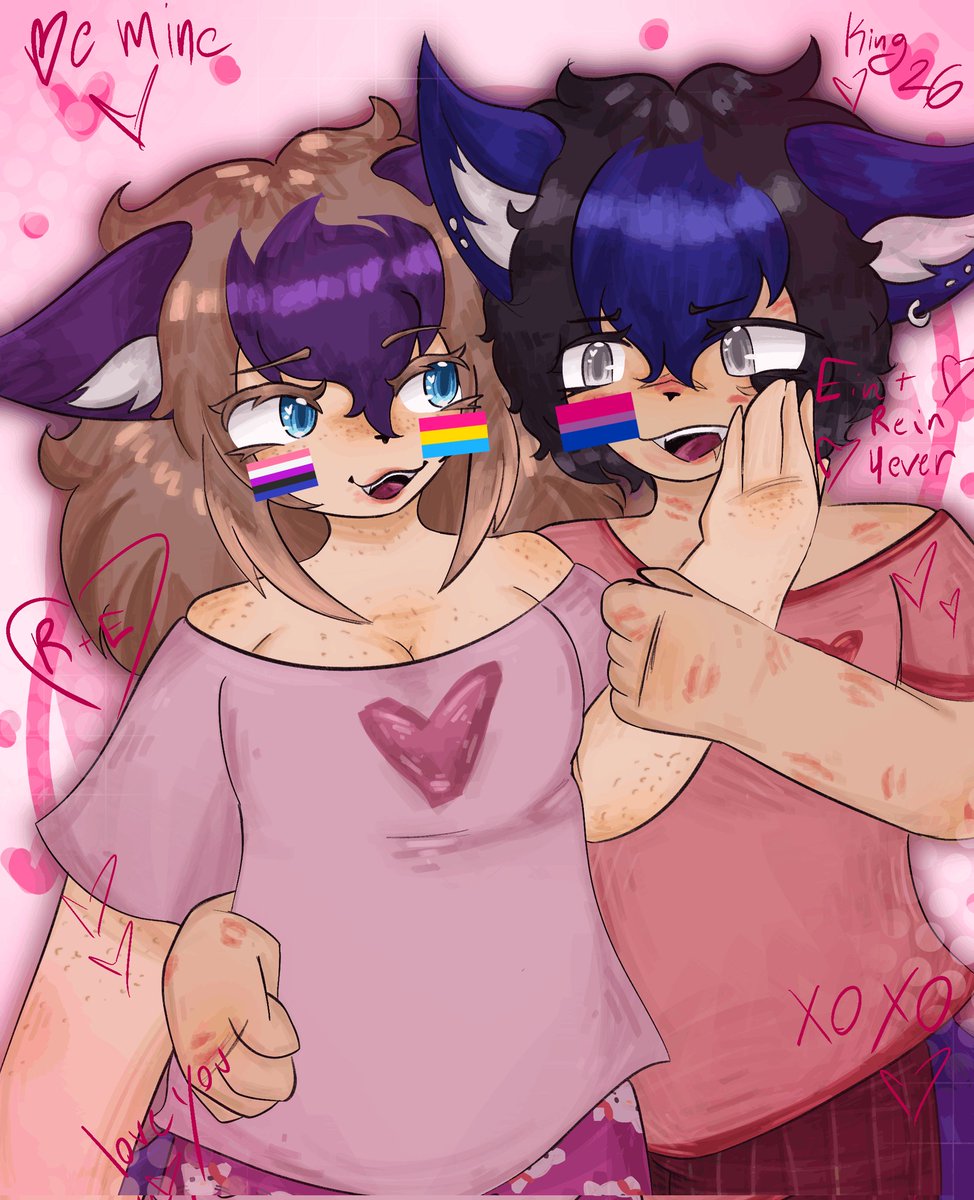 kinghaswings_'s tweet photo. happy pride month!!! <3 #aphtwt #yumetwt https://t.co/xlfLmD3cYd