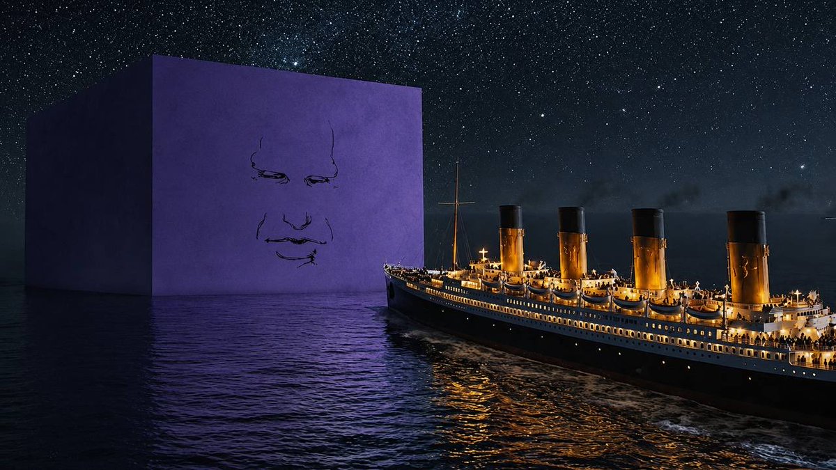 restfulcubes's tweet photo. we’re not ready for the iceberg conspiracy https://t.co/No2CbflyV4