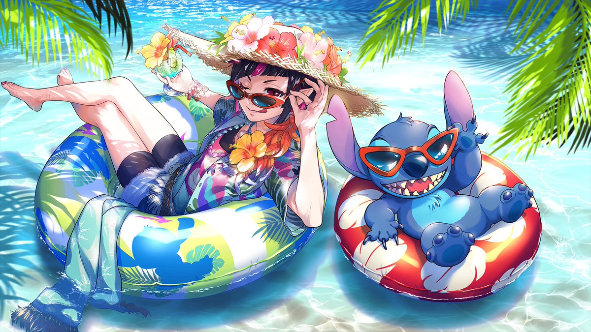 hourly_vanrouge's tweet photo. Lilia SSR 🦇✯‧･ﾟ Tropical Wear https://t.co/m3WEhB8PgM