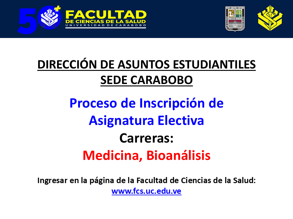 DTIC_FCS's tweet photo. La @FCS_UC informa el proceso disponible en la Dirección de Asuntos Estudiantiles - Sede Carabobo.

📍Ingresa a https://t.co/xHHdodQwTJ y conoce los detalles. https://t.co/KwCYqhreT7