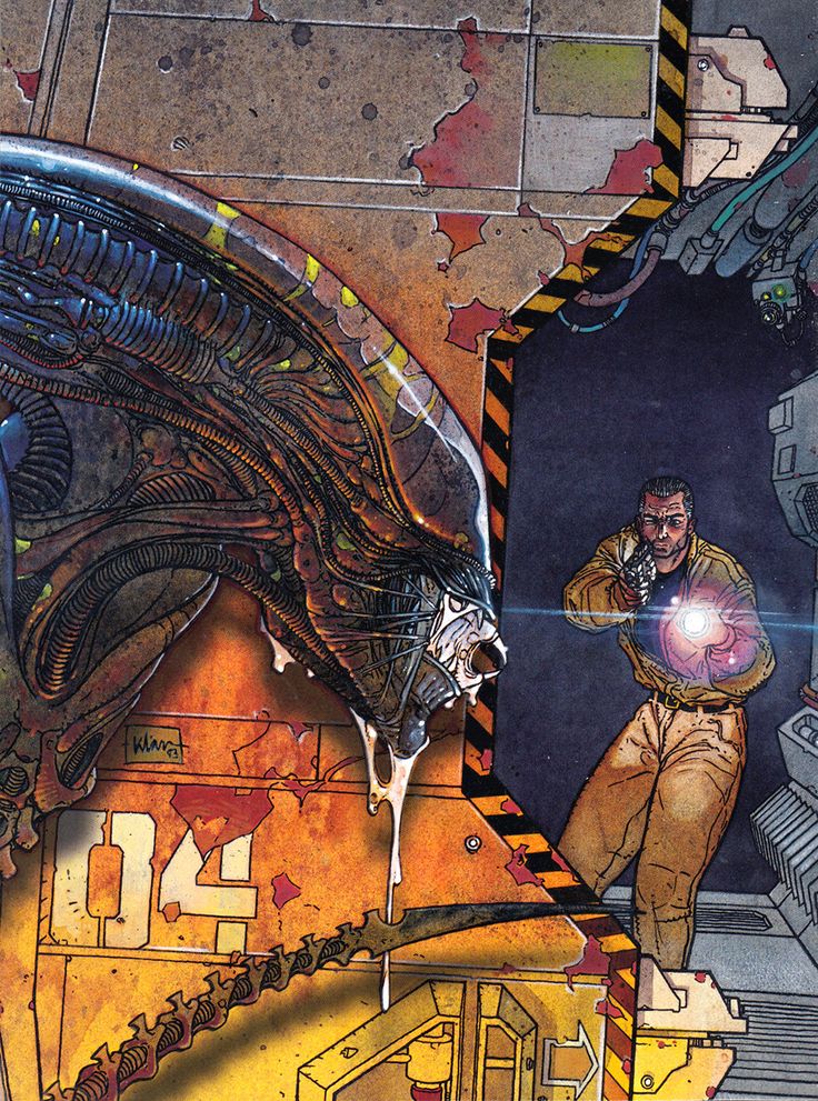 CINEM0RPH's tweet photo. Aliens Epic Collection: The Original Years
Art By: Kilian Plunkett ✨️🔥 https://t.co/V57AtIdInj