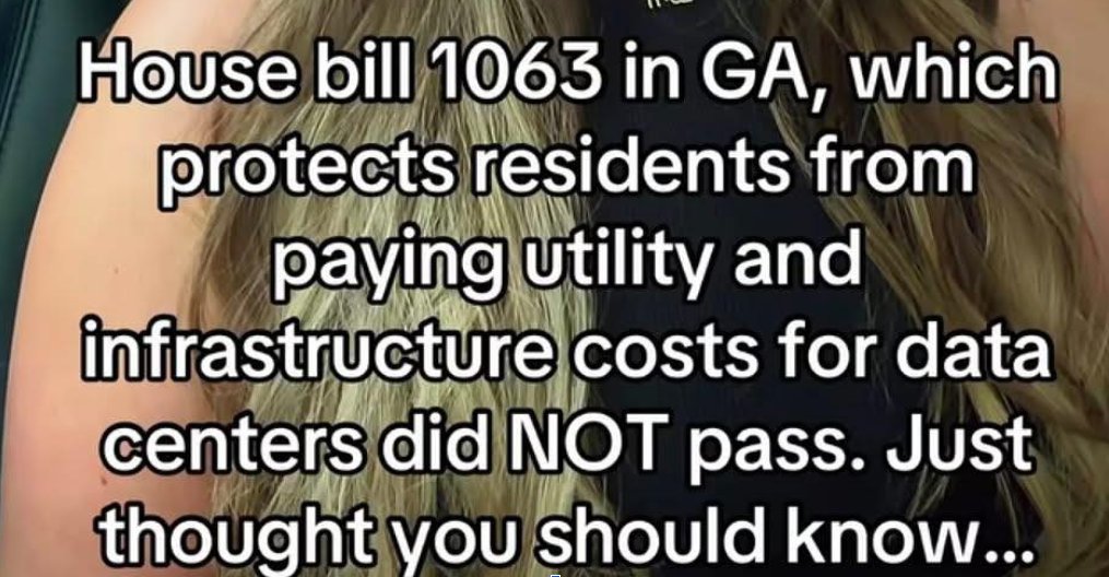 STPPOL's tweet photo. #datacentres Georgia USPOLI techbro https://t.co/3jVxomIkTZ