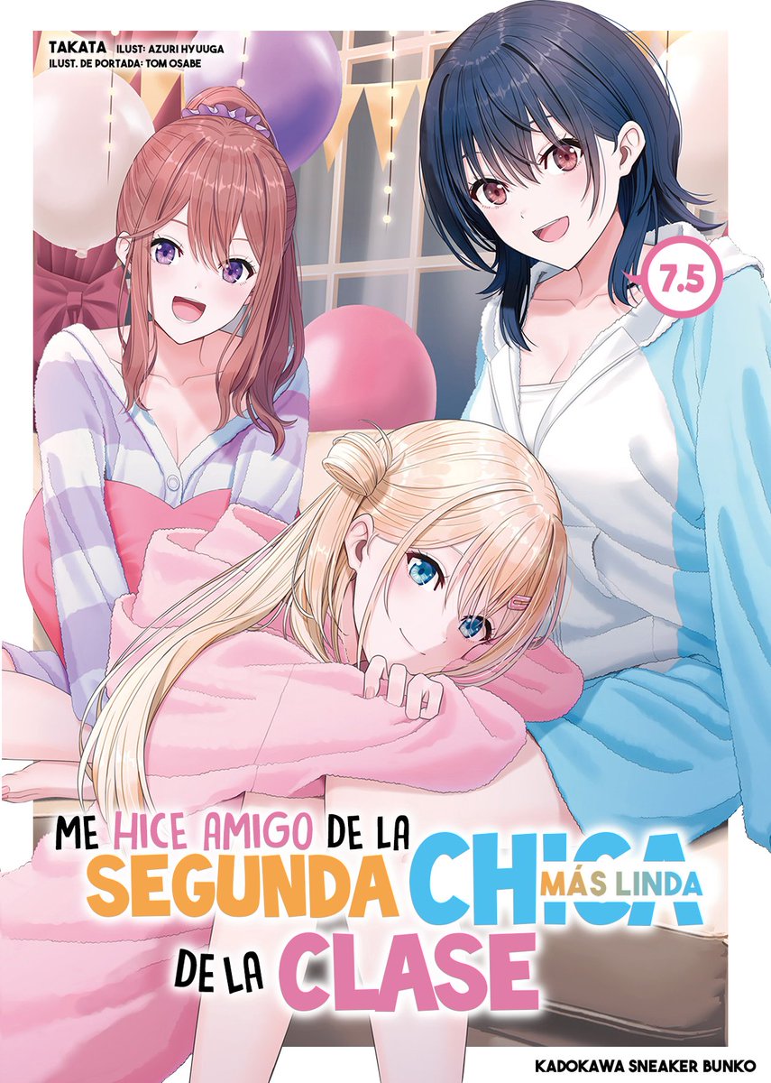 ProjectTamashi's tweet photo. 📚✨ ¡Hola a todos!

Ya pueden leer la novela Kurasu de Nibanme ni Kawaii Onna no Ko to Tomodachi ni Natta. Tenemos disponibles los volúmenes 1 al 9 en PDF y algunos también en formato EPUB.
🔥Estén atentos: el volumen 10 sale en este mes y lo traeremos lo más rápido posible. https://t.co/jomd3TMOpR