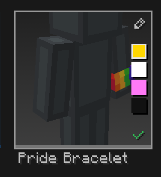 disruptivevoid's tweet photo. Something beautifully, cruelly ironic abt the essentials bracelet swatches being the nonbinary flag, but there being no nonbinary swatch 😭😭(this is entirely lighthearted, I hold no ill-will about it lmao) https://t.co/FSjPE0Ff2y