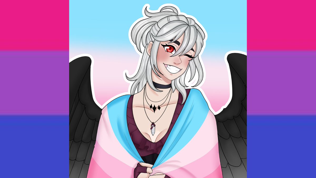 EzraTheFallen's tweet photo. Happy pride! 🏳️‍⚧️🏳️‍🌈
Love is love
Trans rights are human rights! https://t.co/FTHFoD2bEW